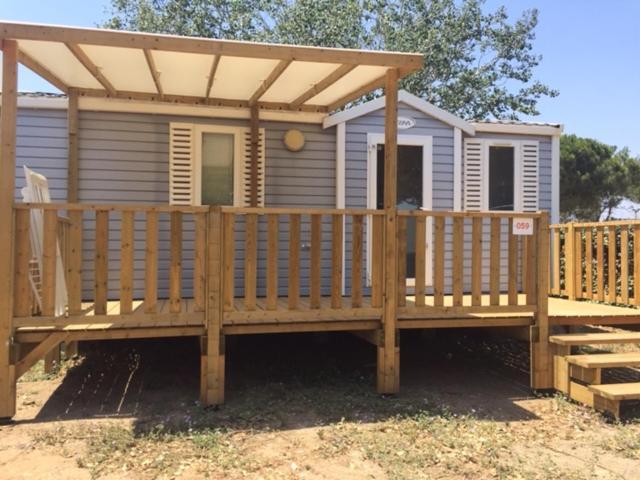 Celine Mobil Home Port-la-Nouvelle Exteriör bild